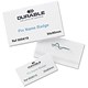 Durable Name Badges with Pin 30x60mm Ref 8006 [Pack 100]