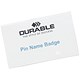 Durable Name Badges with Pin 40x75mm Ref 8008 [Pack 100]