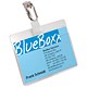 Durable Name Badges Visitors with Rotating Clip 60x90mm Ref 8106 [Pack 25]