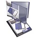 Rexel Presentation Display Book 20 Pockets and Clear Cover Pocket A4 Black Ref 12710BK [Pack 6]