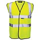 Image of Portwest High Visibility Vest Polyester XXL-XXXL Yellow Ref C470YERXX/3X