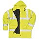 Dealer Workwear High Visibility Coat Polyester with Waterproof Coating Extra Large Yellow DWHCYXL