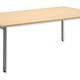 FiZ4 Rectangular Boardroom Table Triangular Leg W2000xD1200xH730mm Maple