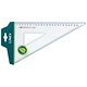 Image of Linex Nature Set Square 60 Degree Metric Biodegradable Bevelled and Tracing Edges Clear Ref LXON6025TFM