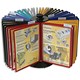 Durable Sherpa Carousel Display Stand Rotating Empty with Capacity for 50 Panels Ref 5650/57