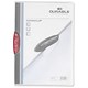 Durable Swingclip Crystal Folder Polypropylene Capacity 30 Sheets A4 Crimson Ref 2260/05 [Box 25]