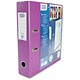 Emgee Lever Arch File with Clear PVC Cover 70mm Spine A4 Purple Ref 650006 [Pack 10]