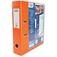 Emgee Lever Arch File with Clear PVC Cover 70mm Spine A4 Orange Ref 650008 [Pack 10]