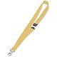 Durable Necklace Textile with Safety Closure for Name Badge 20x440mm Yellow Ref 8137-04 [Pack 10]