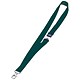 Durable Necklace Textile with Safety Closure for Name Badge 20x440mm Green Ref 8137-05 [Pack 10]