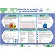 Wallace Cameron Health and Safety At Work Poster Laminated Wall-mountable W590xH420mm Ref 5405023