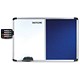 Nobo Professional Noticeboard Pin Felt and Drywipe W1200xH900mm Blue and White Ref 30930393