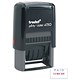 Trodat Printy Textplate Dater Stamps Paid in Blue Date in Red