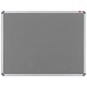 Nobo Professional Noticeboard Felt with Fixings and Aluminium Frame W1200xH900mm Grey Ref 30230158