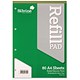 Silvine Refill Pad Headbound Perforated Punched Narrow Ruled 75gsm A4 Ref A4RPNF [Pack 6]