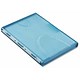 Rexel Modular Document Box with Retractable Spine and Integral Clip High Capacity Aqua Ref 2101356