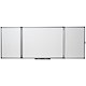 Nobo Confidential Drywipe Whiteboard System Lockable 3 Boards for 5 Surfaces W1200xD900mm Ref 31630514