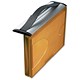 Rexel Modular Carry Handle with Document Boxes 1 Slim 1 High Capacity Tomato Ref 2101360