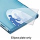 Rexel Modular Ellipse Plate for Document Box Clear Ref 2101345 [Pack 3]