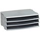 Avery DTR Letter Tray Wide Entry Stackable W243xD45xH362mm Silver Ref DR800MSILV