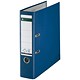 Leitz Lever Arch File Plastic 80mm Spine Foolscap Blue Ref 1110-00-35 [Pack 10]