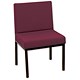 Trexus Reception Chair Traditional Metal Deep-cushioned W520xD660xH790mm Burgundy