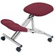 Trexus Kneeling Office Chair Steel Framed on Castors Gas Lift Seat H480-620mm Burgundy
