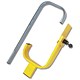 Helix Vehicle Wheel Clamp Capacity 13-15inches Yellow Ref CP8040