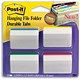 Post-it Index Filing Tabs Strong Angled 51x38mm Six Each of 4 Colours Assorted Ref 686-A1