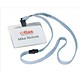 Durable Name Badges with Textile Necklace with Safety Closure 440mm Grey Ref 8139-10 [Pack 10]