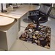 Colortex Chair Mat for Floor Protection with Printed Design 1220x920mm Pebbles Ref 229220ECPB