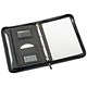 Collins Conference Portfolio Leather-look Zipped with Calculator A4 W260xD30xH362mm Black Ref 5090