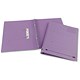 Elba Spirosort Transfer Spring File Recycled 315gsm 35mm Foolscap Mauve Ref 30620 [Pack 25]