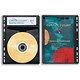 Compucessory DVD Filing Sleeve Plastic Multipunched for 1 Disk Ref CCS25502 [Pack 20]