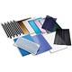 Rexel Comb Binding Office Selection for 50 Documents 6 - 12.5mm Combs 80 Covers Various Ref 2101320