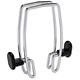 Alba Partition Coat Rack 2 Hooks Double-Sided Fits Partition 30-60mm Ref PMHOOK2