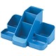 Avery Basics Desk Tidy 7 Compartments W164xD116xH85mm Blue Ref 1137BLUE