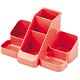 Avery Basics Desk Tidy 7 Compartments W164xD116xH85mm Red Ref 1137RED
