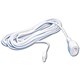 Micromark Telephone Extension Cord 10 Metre Lead White Ref MM9212
