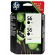 Hewlett Packard [HP] No. 56 Inkjet Cartridge 19ml Black Ref C9502ae [Pack 2]