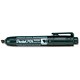 Pentel NX60 Permanent Marker Retractable Chisel Tip Max.6mm Line Black Ref NX60-A [Pack 12]