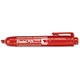 Pentel NX60 Permanent Marker Retractable Chisel Tip Max.6mm Line Red Ref NX60-B [Pack 12]