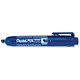 Pentel NX60 Permanent Marker Retractable Chisel Tip Max.6mm Line Blue Ref NX60-C [Pack 12]