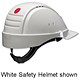 Image of 3M Solaris Safety Helmet Ventilation Peltor Uvicator Neck Protection Blue Ref G2000CUV-BB