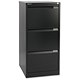Bisley BS3E Filing Cabinet Flush-front 3-Drawer W470xD622xH1016mm Black Ref BS3E-33