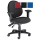 Trexus Plus Napier Operator Chair Heavy Duty Back H495mm Seat W520xD475xH430-520mm Black