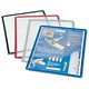 Durable Sherpa Display Panel Clear with Coloured Flexible Frame A4 Anthracite Grey Ref 5606/37 [Pack 10]