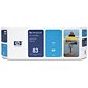 Hewlett Packard [HP] No. 83 Inkjet Cartridge UV 680ml Cyan Ref C4941A