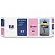 Hewlett Packard [HP] No. 83 Inkjet Cartridge UV 680ml Light Magenta Ref C4945A
