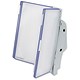 Tarifold Office Wall Display Unit with 5 Clip-on Index Tabs and 10 Pockets A4 Blue Ref 714301